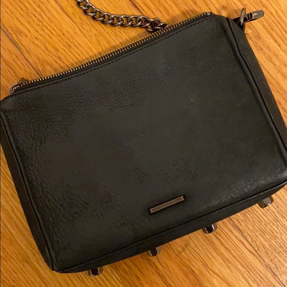 Rebecca Minkoff Black Suede Cross Body - Picture 3 of 8